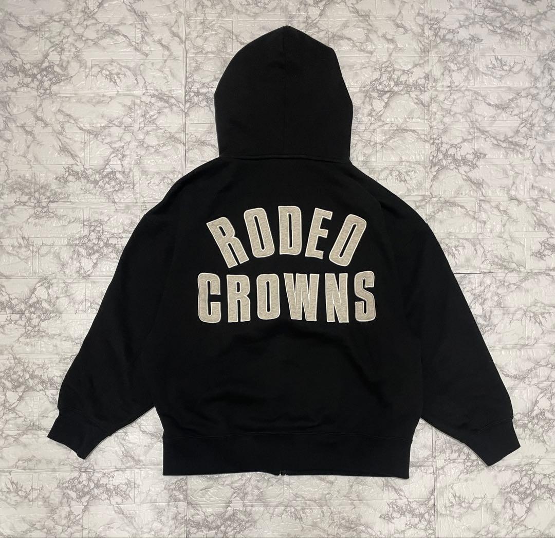 U209 FREEサイズ　ロデオクラウン　チャンピオン　コラボ　パーカー