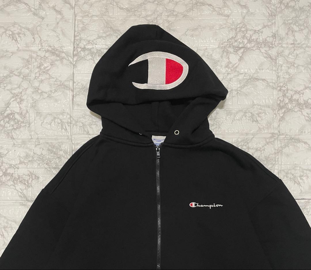 U209 FREEサイズ　ロデオクラウン　チャンピオン　コラボ　パーカー