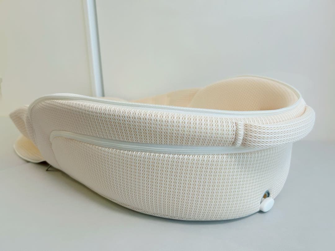 美品【ネオママイズム】ホワイト neomamaism 折りたたみベッドインベッド