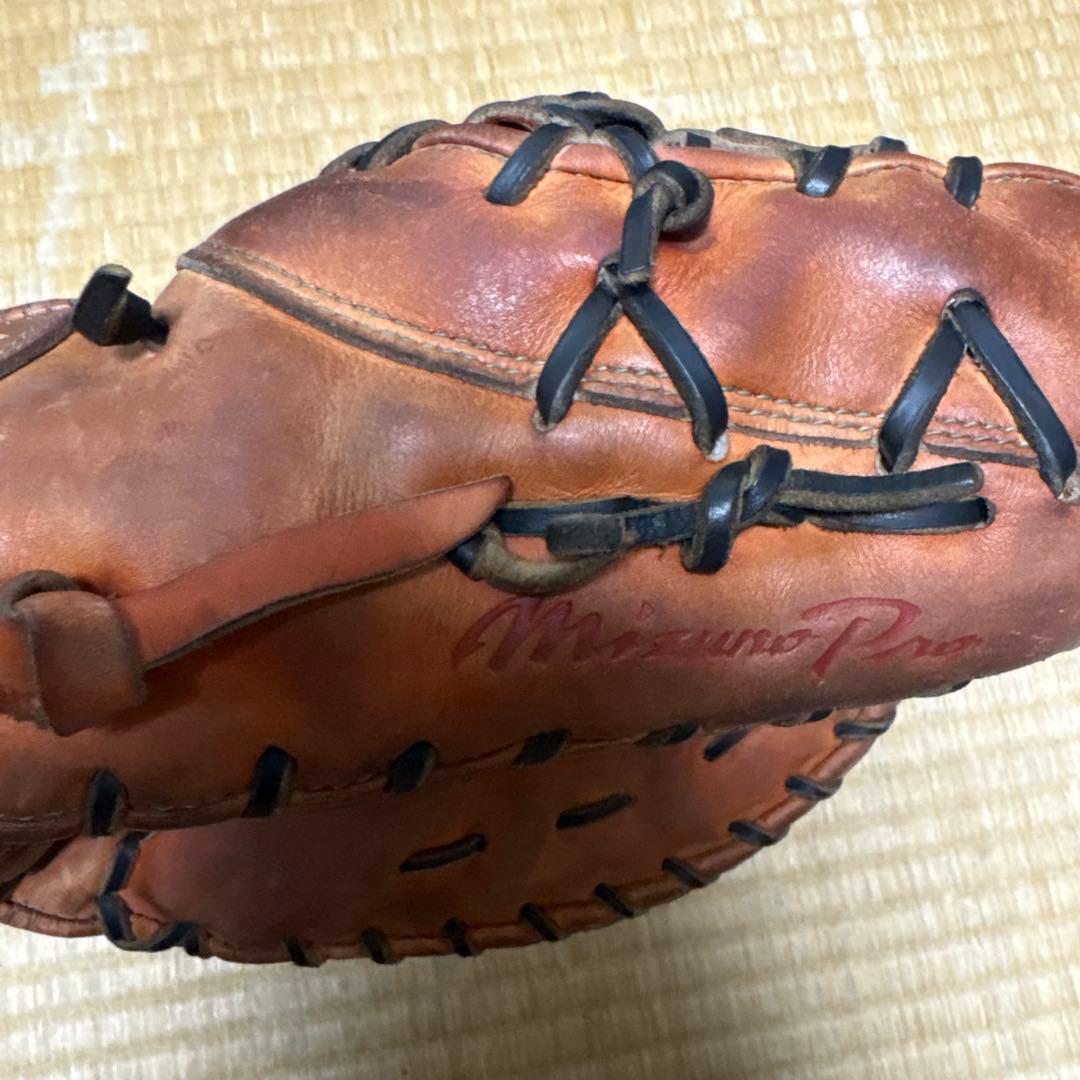 Mizuno Pro 硬式グローブ ファーストミット ブラウン
