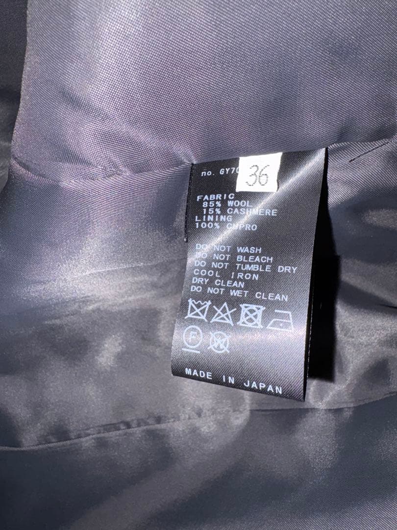 Dad Jacket コート カラー グレーサイズ36