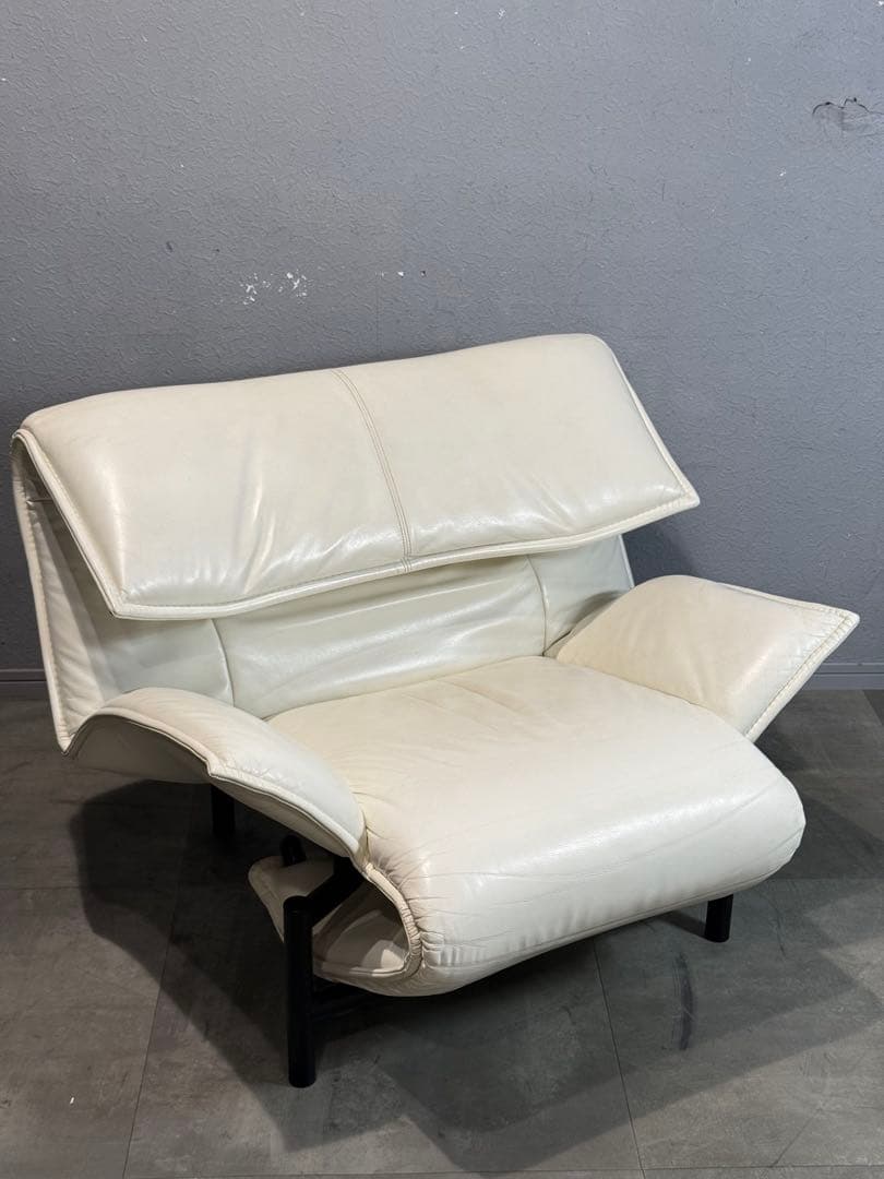 カッシーナ　ヴェランダ　総本革　レザー　リクライニングソファ　モダン