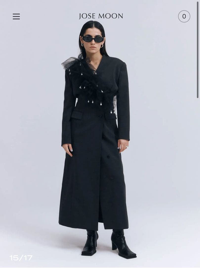 ジャケット・アウター JOSE MOON SHAPE WAIST TAILORED DRESS