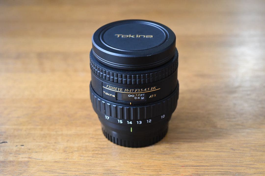 Tokina 10-17mm f/3.5-4.5 DX フィッシュアイレンズ