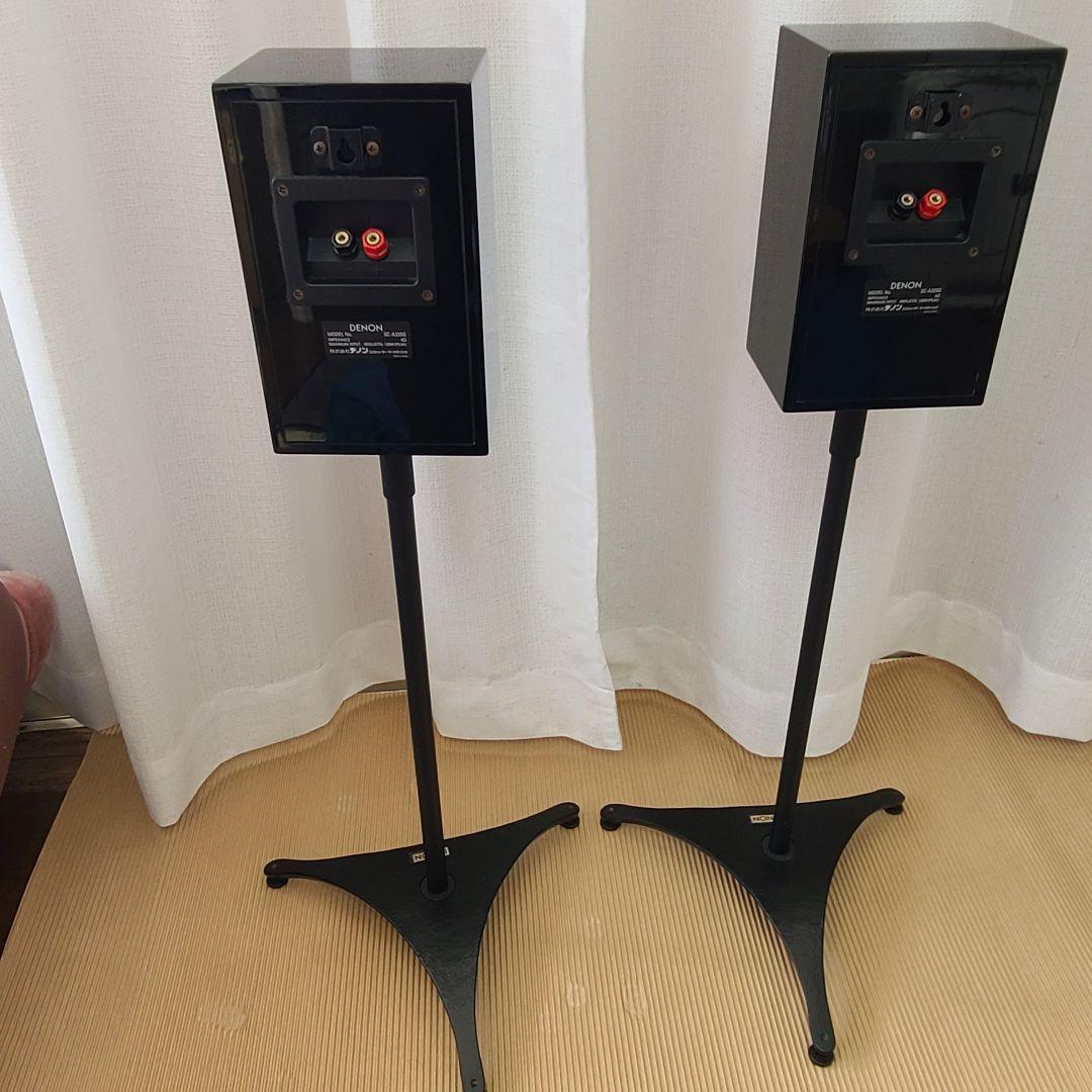 【DENON】デノン スピーカー SC-A33SG 純正スタンド付き