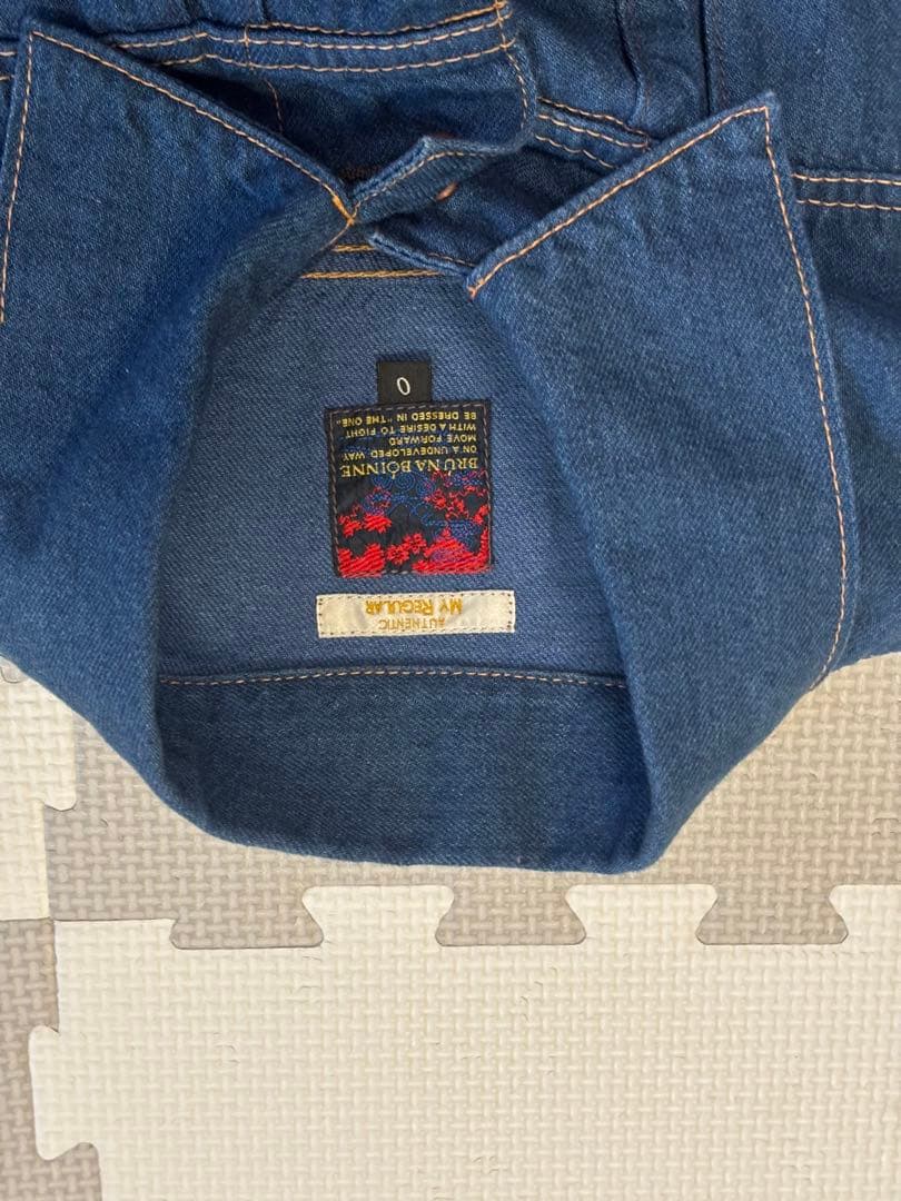 BRU NA BOINNE ブルーナボイン デニムジャケット　0サイズ