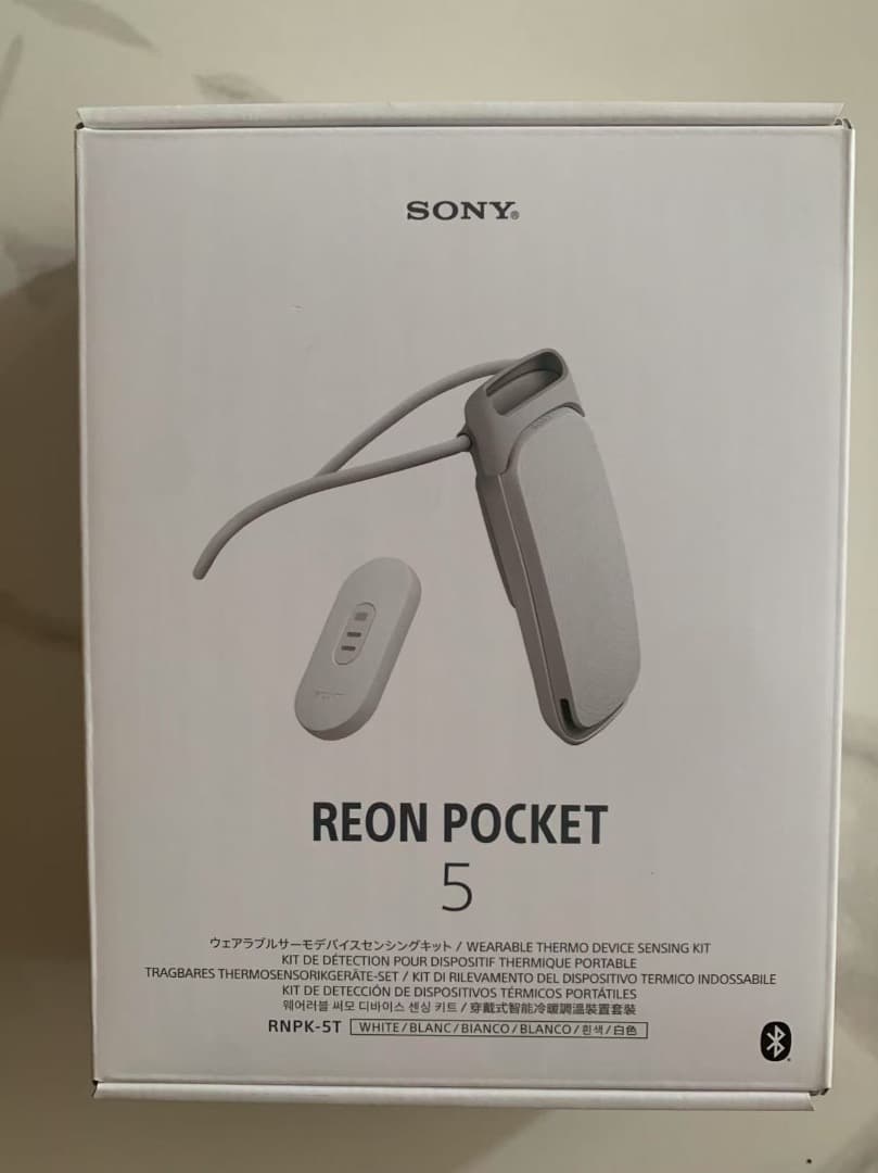SONY REON POCKET 5 ウェアラブルサーモデバイス RNPK-5T