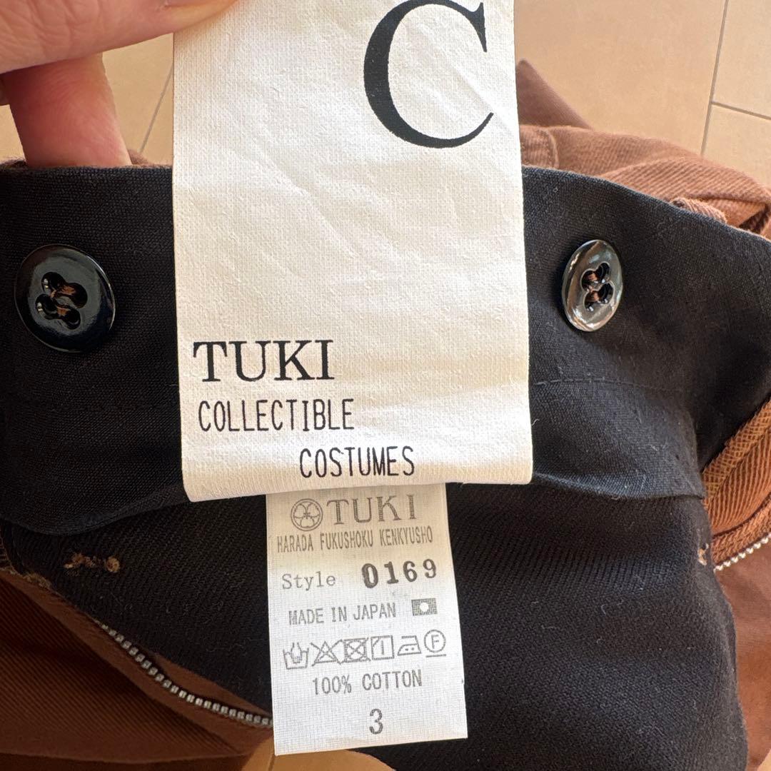 TUKI 原田服飾研究所　short short wide trousers 3