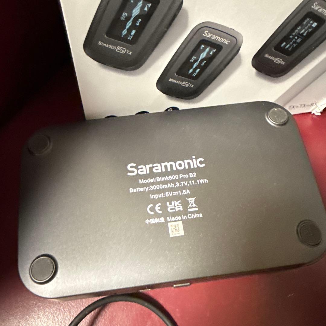 Saramonic Blink500 PRO B2-JP 送信機2台受信機1台