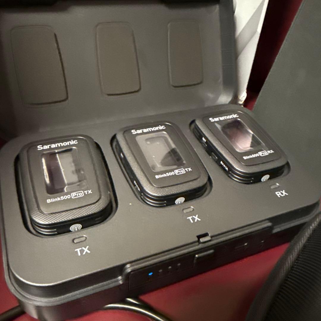 Saramonic Blink500 PRO B2-JP 送信機2台受信機1台