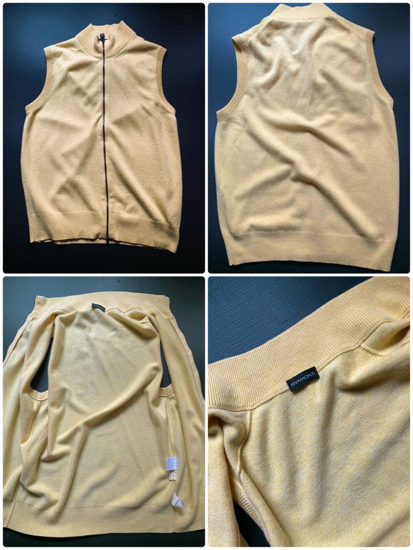 Burunello Cucinelli & RIVAMONTI. 極上ジレセット