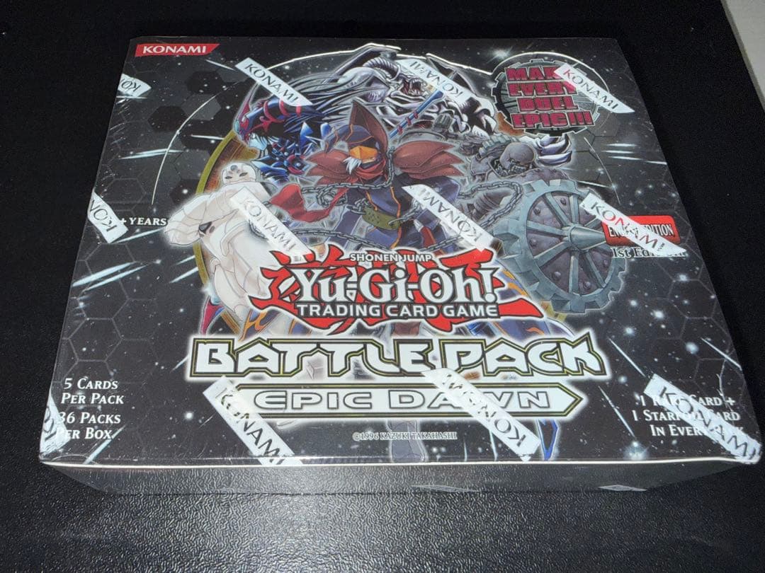 【希少】遊戯王　BATTLE PACK EPIC DAWN 英語版1st 未開封