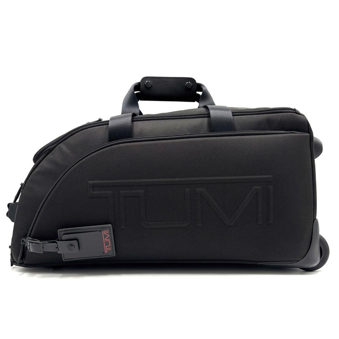 【現行品・未使用級】トゥミ 2ウィール スポーツ ダッフル キャリーバッグ 黒