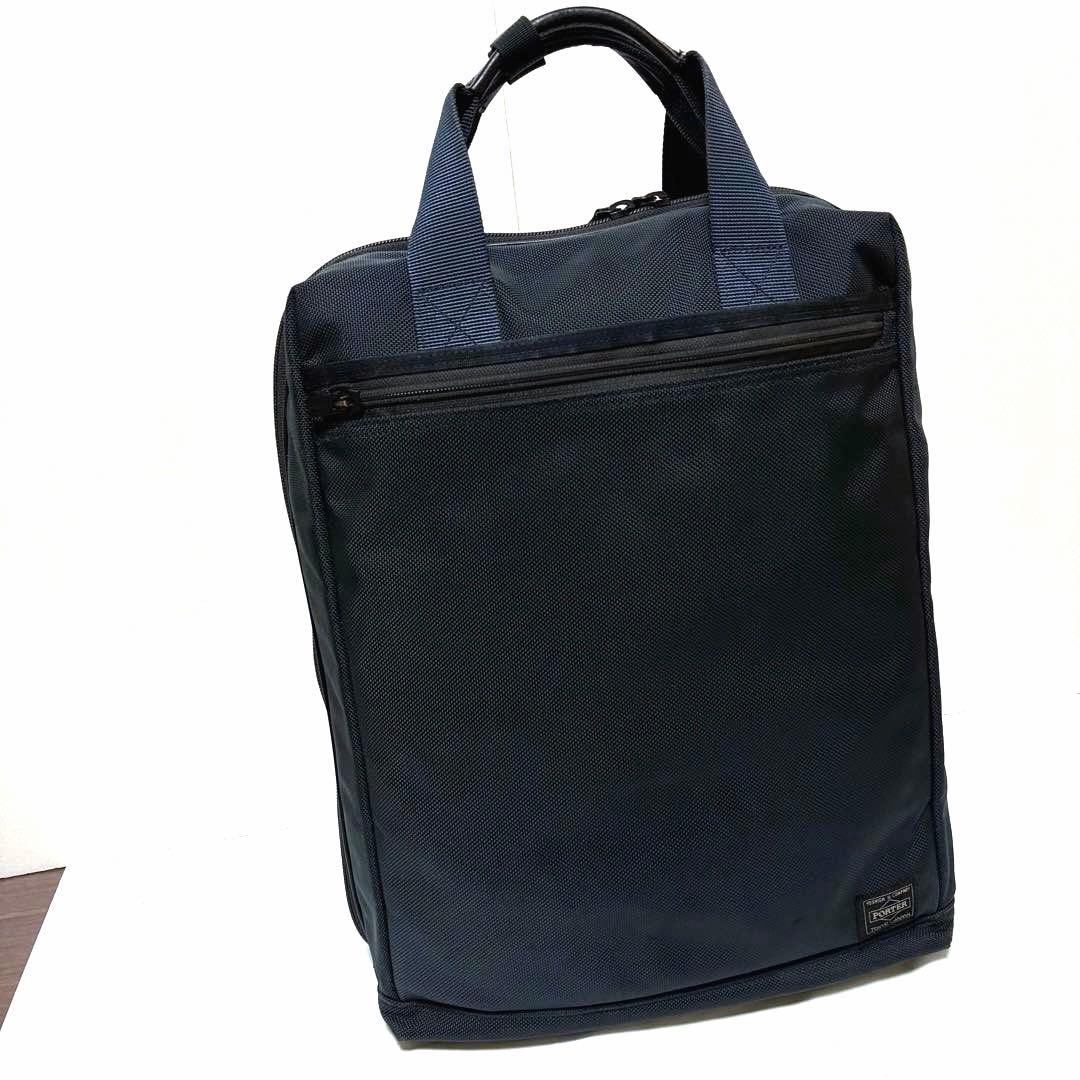 極美品✨ ポーター ステージ リュック ネイビー A4可 大容量 吉田カバン