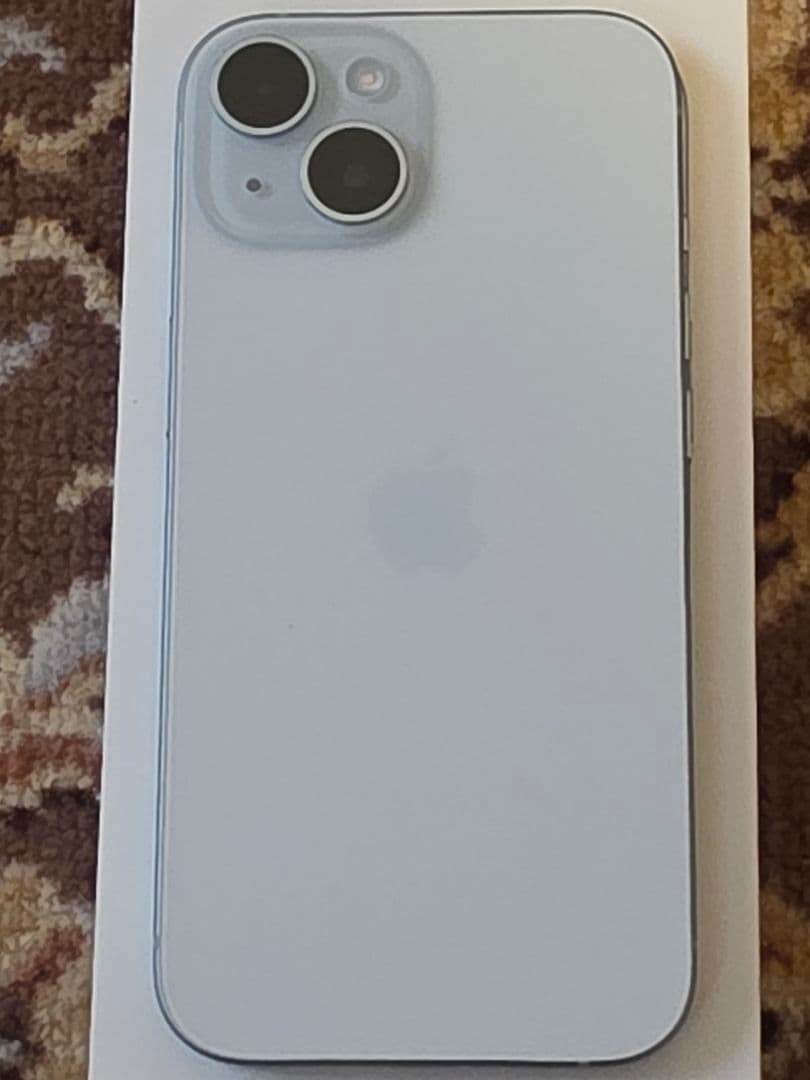 Apple iPhone15 256GB ブルー SIMフリー 美品