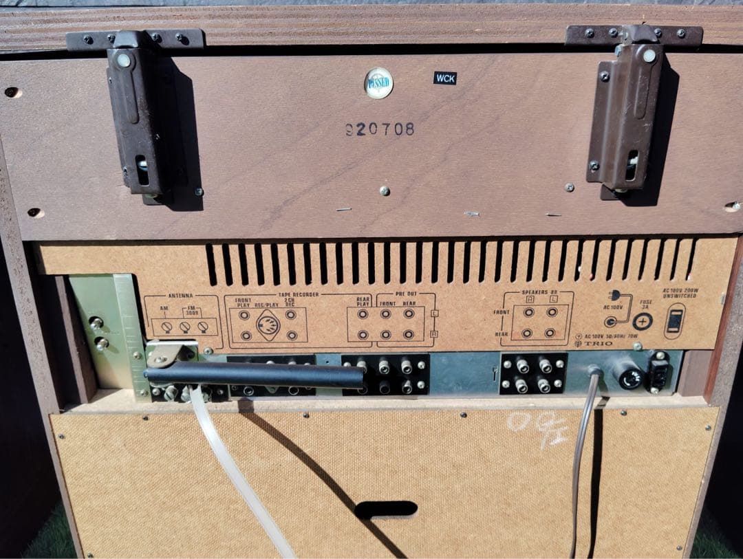 アンプ TRIO 4 CHANNEL