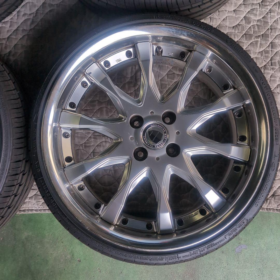 【深リム】WORK Schwarz 17インチ185/35R17 4本 2025