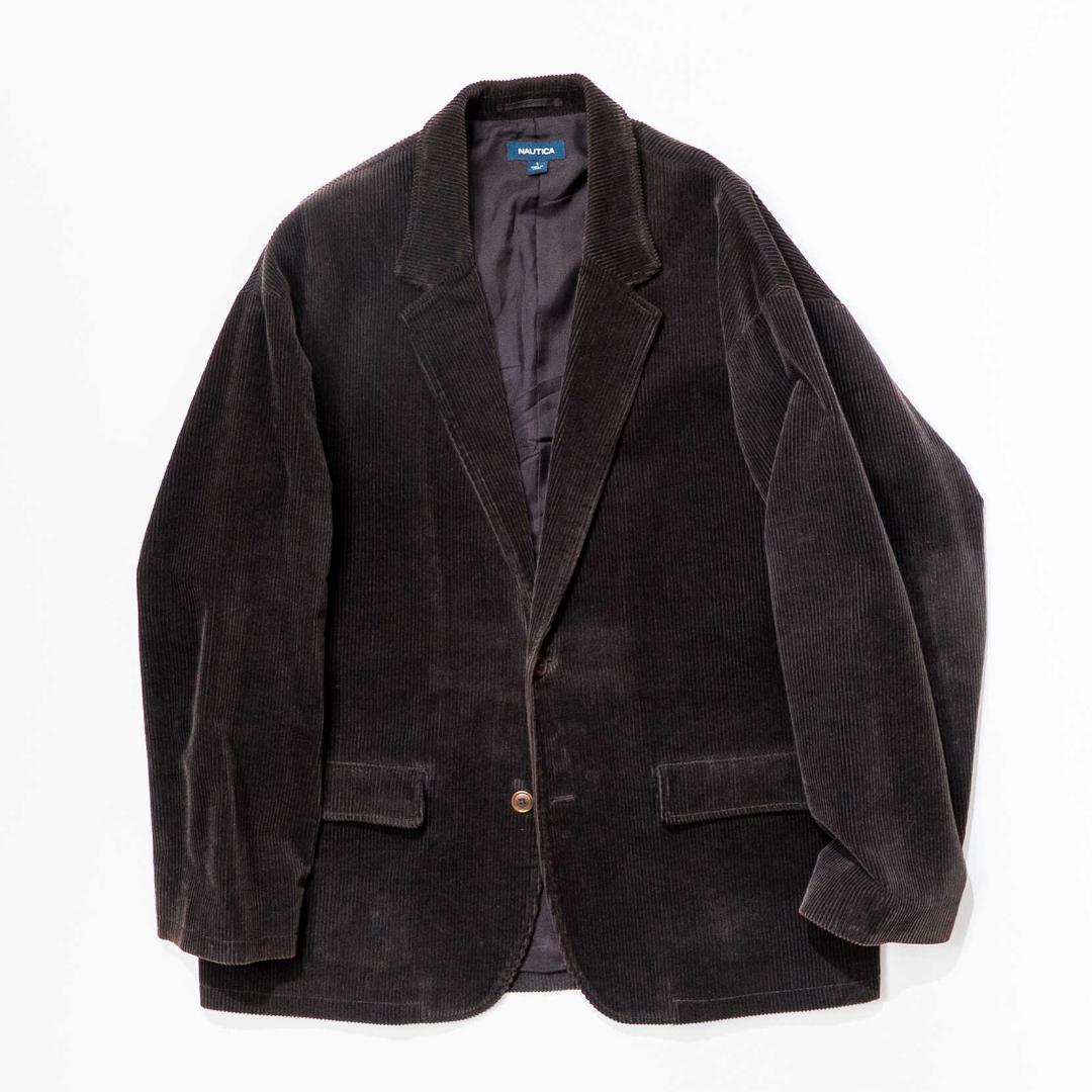 わ*に様 NAUTICA ダークブラウン コーデュロイジャケット