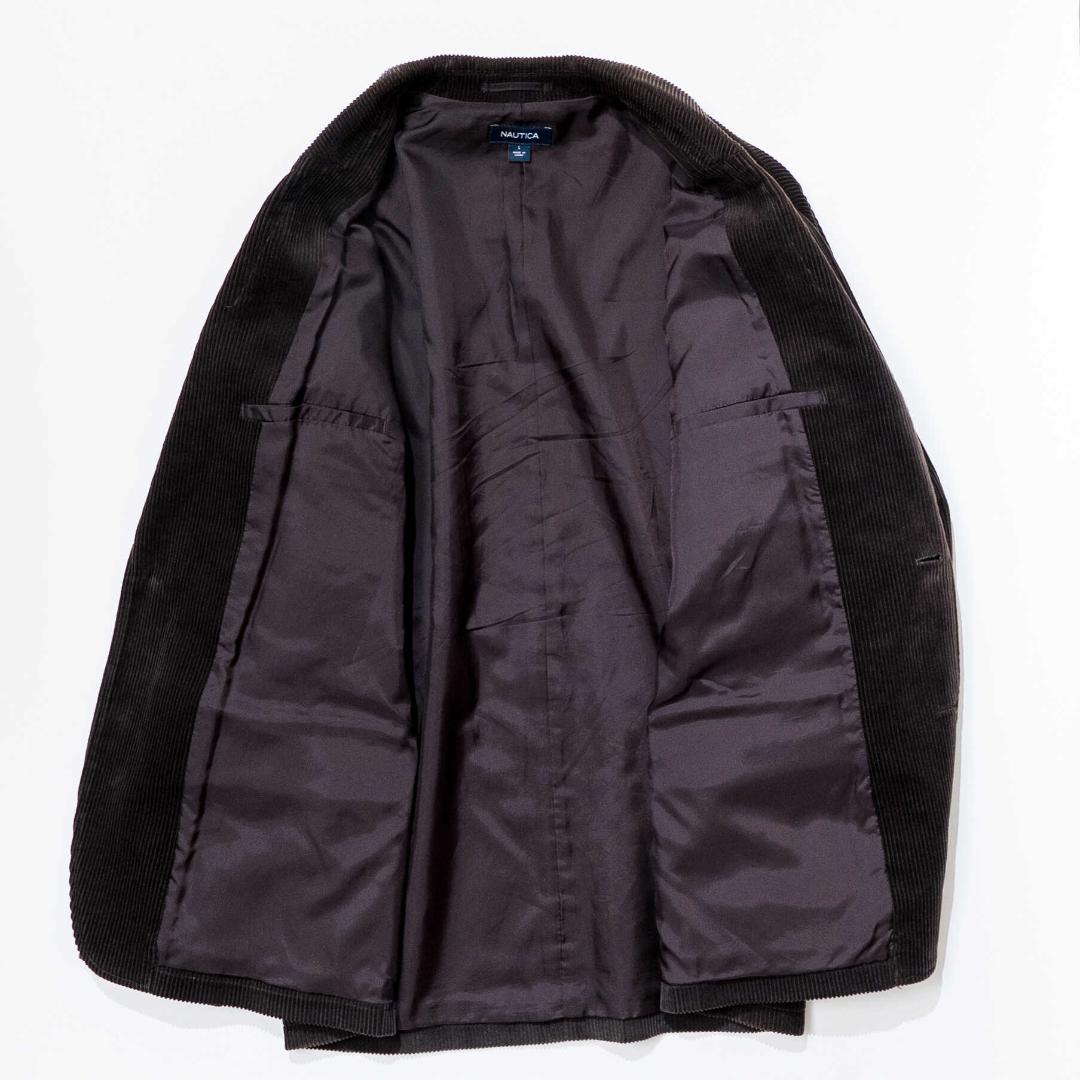 わ*に様 NAUTICA ダークブラウン コーデュロイジャケット