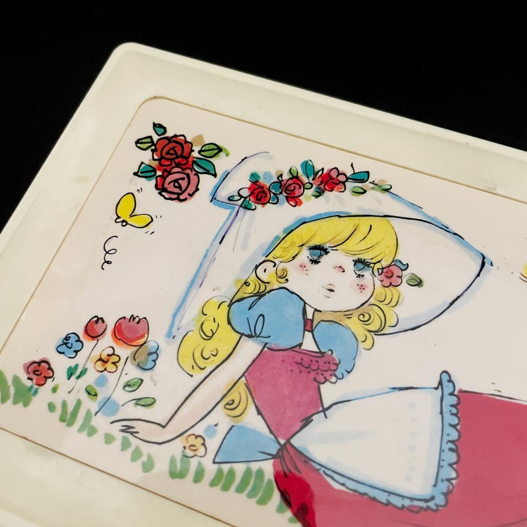 当時物！水森亜土 バレリーナが躍るオルゴール（動作品）七ツの子