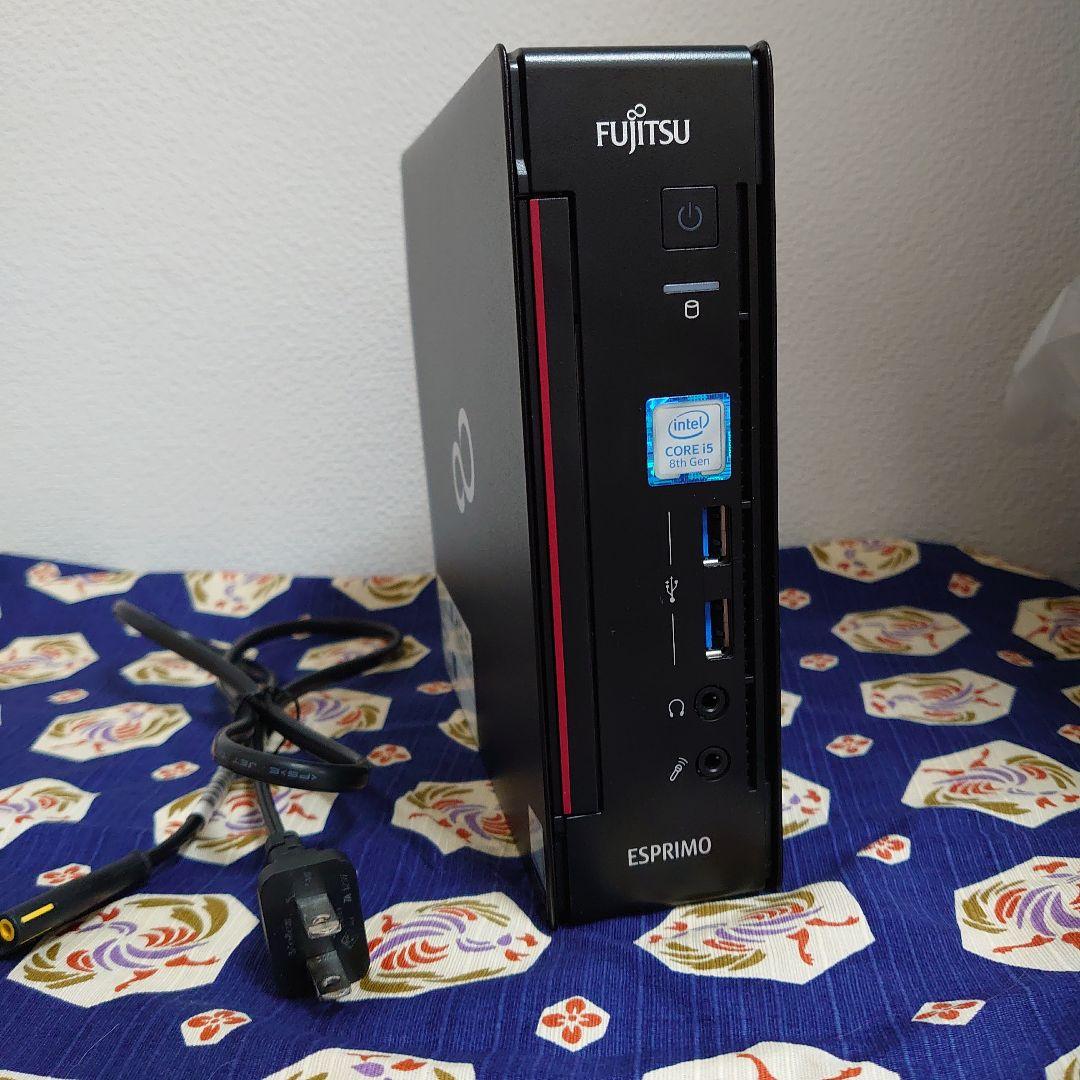 Fujitsu ESPRIMO ミニPC Core i5 8500T 32GB