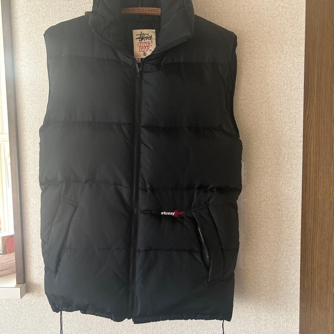 OLD STUSSY 90s ダウンベスト　stussy sport 超希少