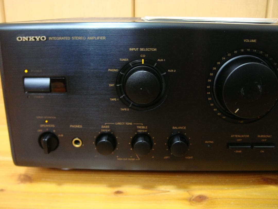 整備済 ONKYO オンキョー プリメイン Integra A-917 取説付