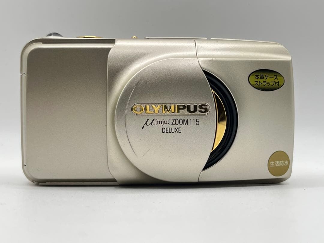 動作確認済 OLYMPUS μ ZOOM 115 dlxコンパクトフィルムカメラ