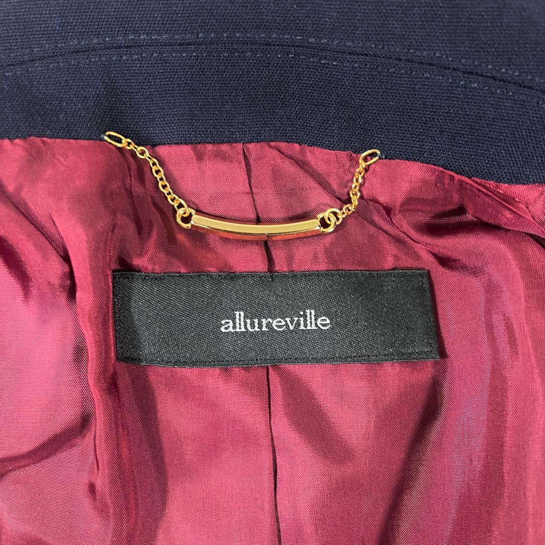 ✨未使用級 allureville 紺ブレ 金ボタン ダブルジャケット 1