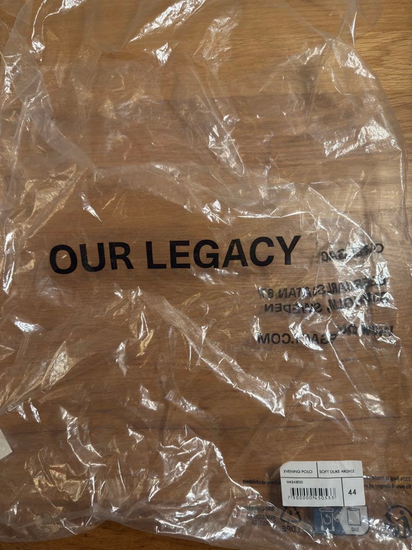 タコライス　　OUR LEGACY 24AW Evening Polo