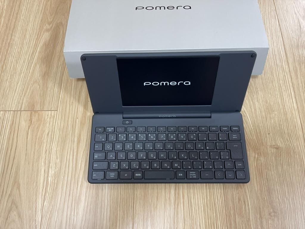 た*ご様 【本革ケース 追加AC付】キングジム ポメラ DM250ほぼ未使用 最