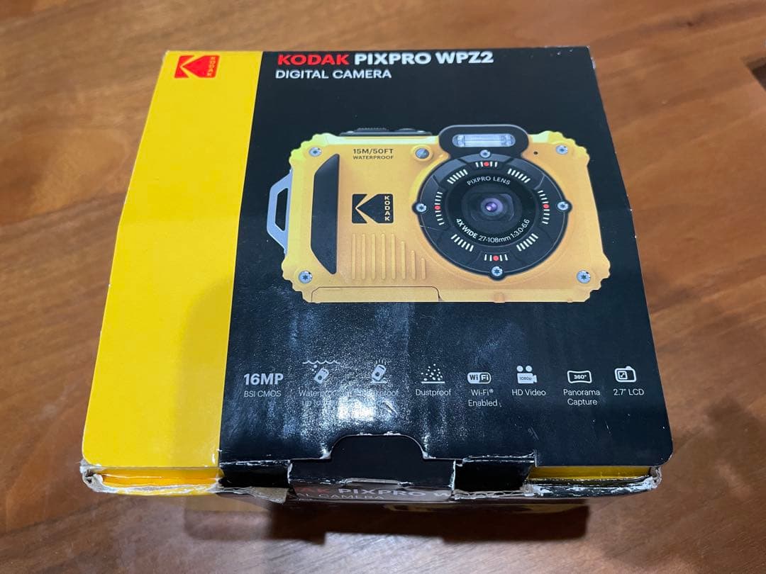 Kodak PIXPRO WPZ2 防水デジタルカメラ