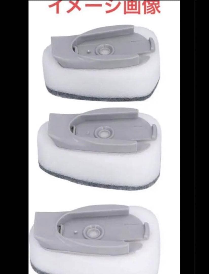 スポンジ キッチン 掃除 ディッシュブラシ 付け替え 皿洗い キッチンツール