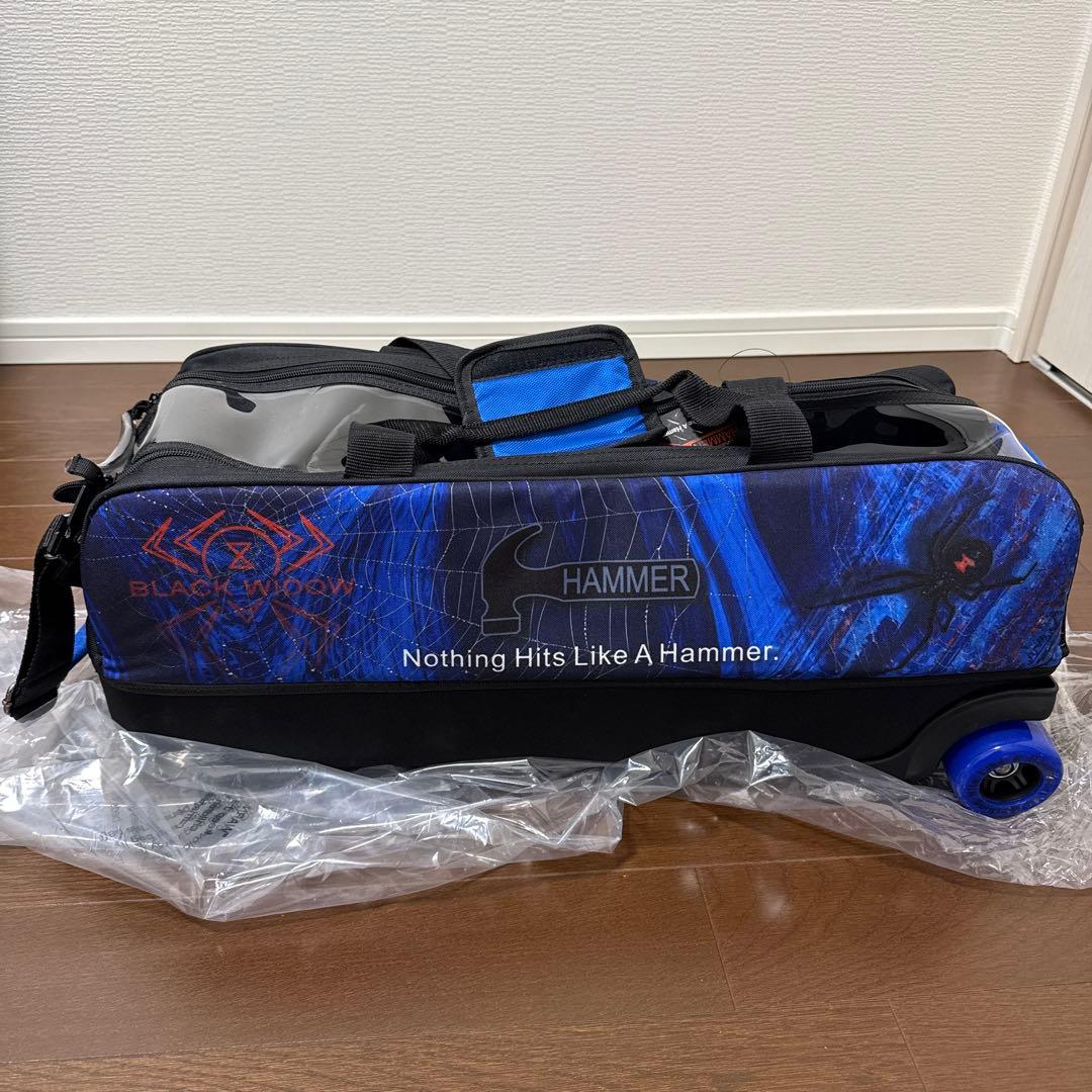 新品未使用　ハンマー　ブラックウィドートリプルトウト　3ボールツアーバッグ