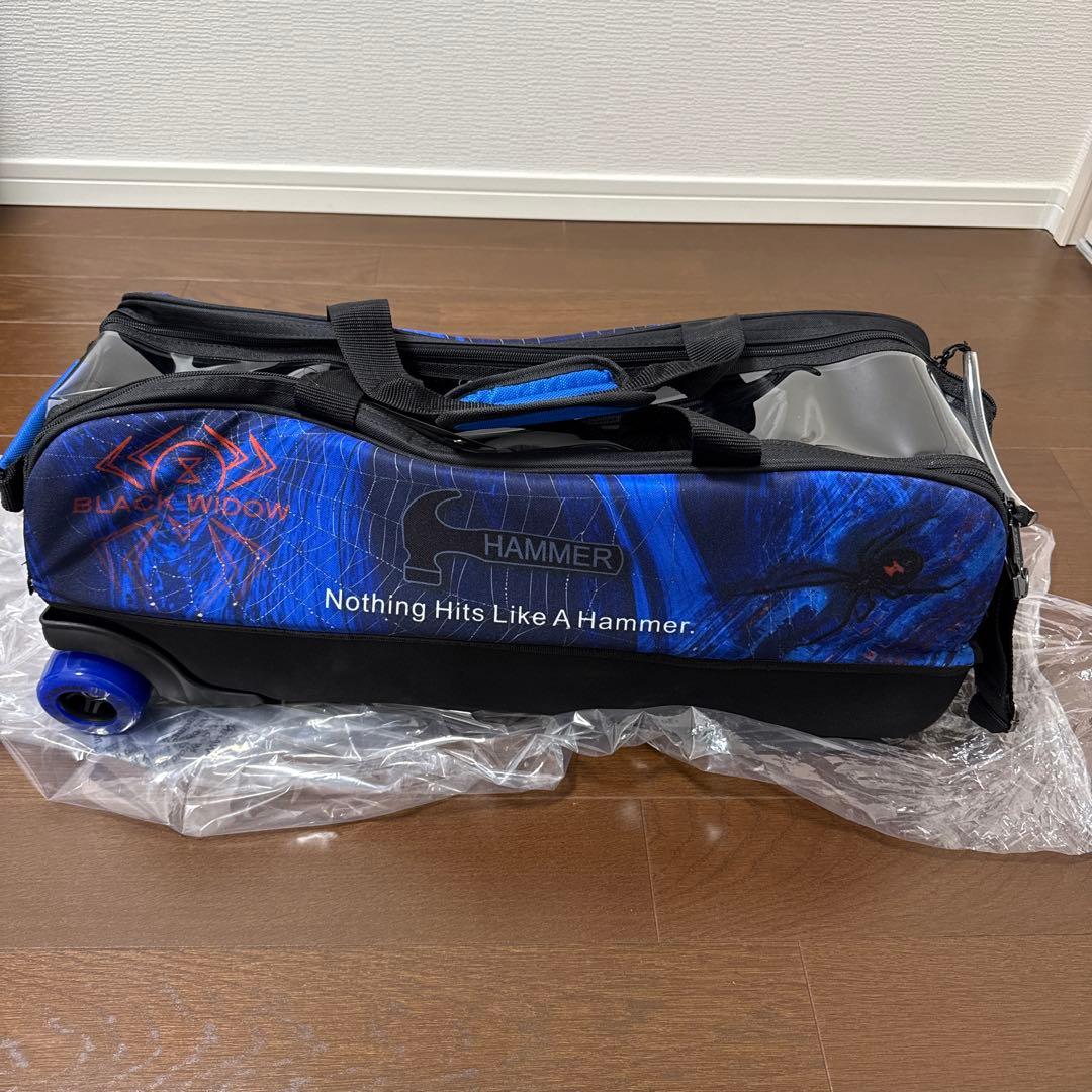 新品未使用　ハンマー　ブラックウィドートリプルトウト　3ボールツアーバッグ