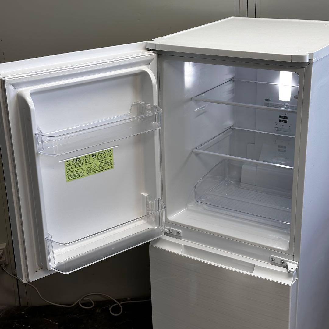 ♪送料込！設置対応◎2021年SHARP 冷凍冷蔵庫152LSJ-D15G-W