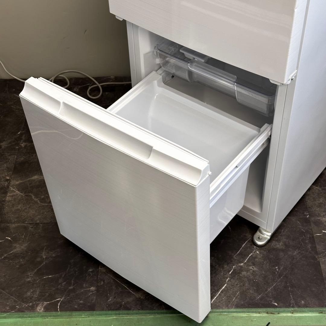 ♪送料込！設置対応◎2021年SHARP 冷凍冷蔵庫152LSJ-D15G-W