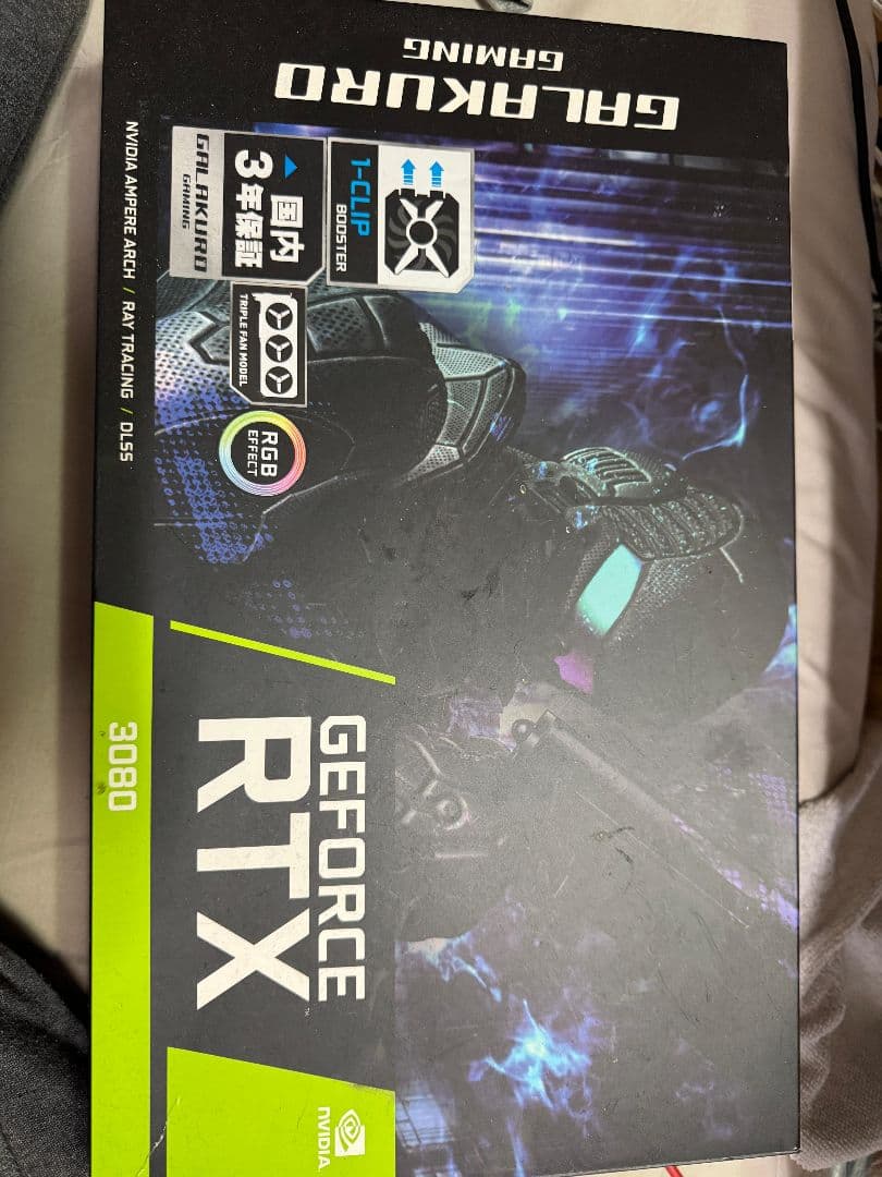 グラフィックボード・グラボ・ビデオカード GEFORCE RTX 3080 10GB Galakuro