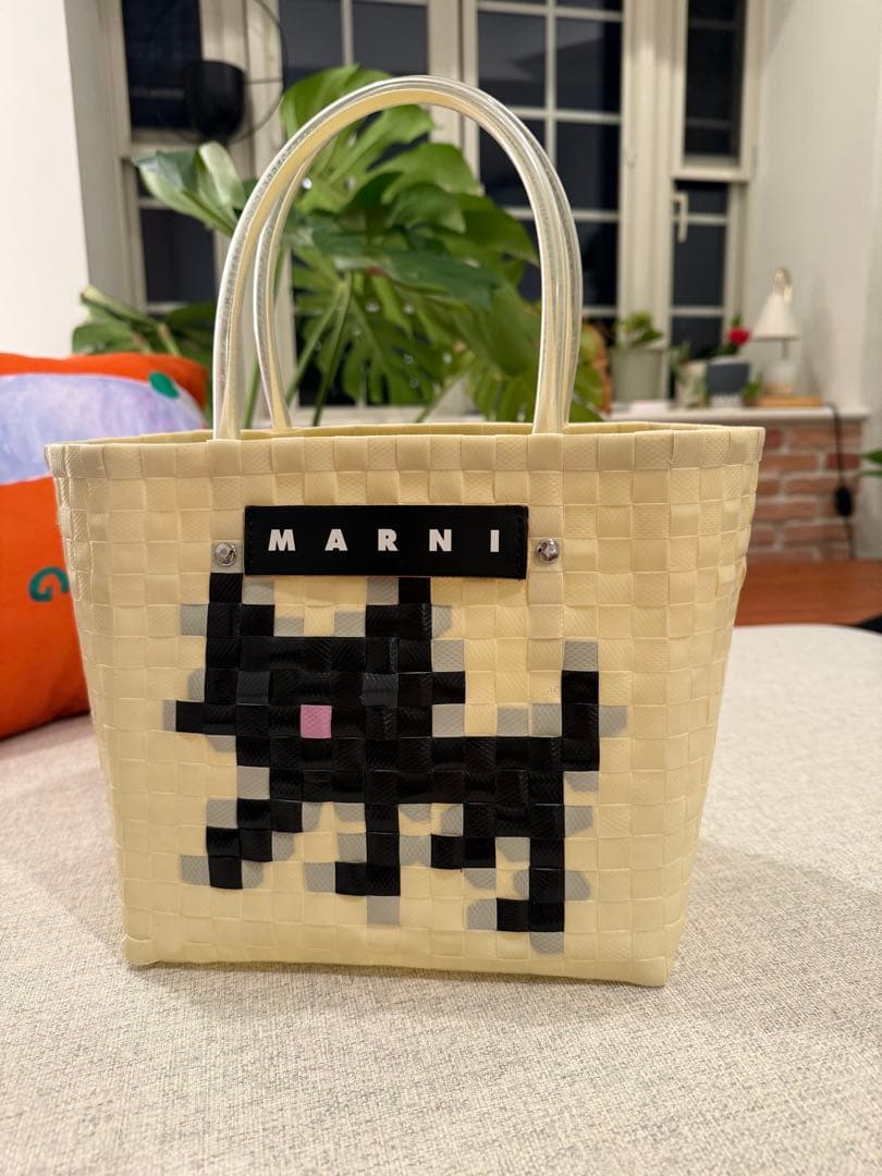 浅夏さま専用⭐︎MARNI (マルニ) 22SS クロネコカゴバッグ