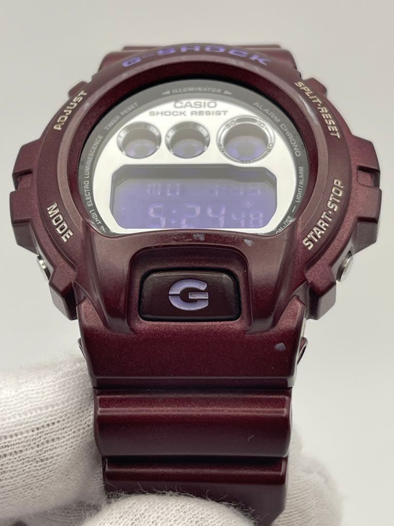 G-SHOCK DW-6900SB-4 ワインレッド レア カシオ