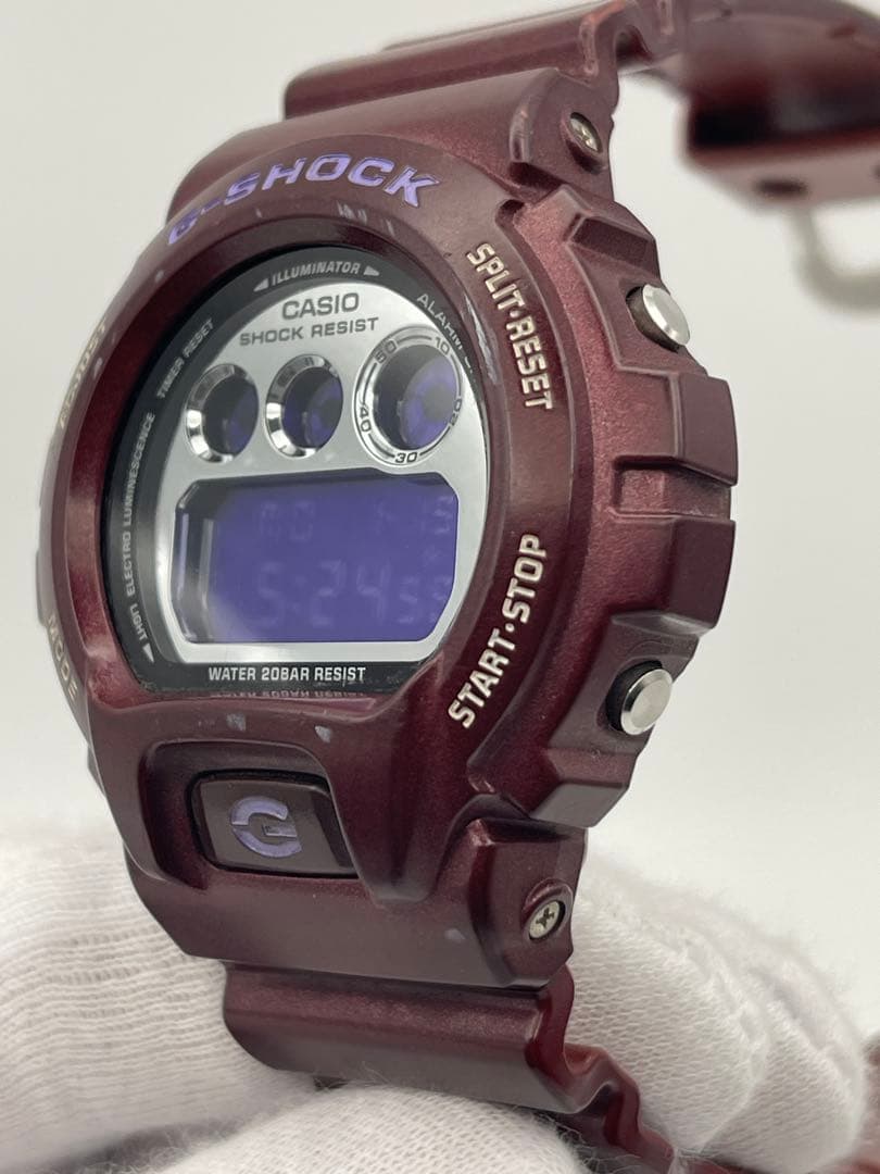G-SHOCK DW-6900SB-4 ワインレッド レア カシオ