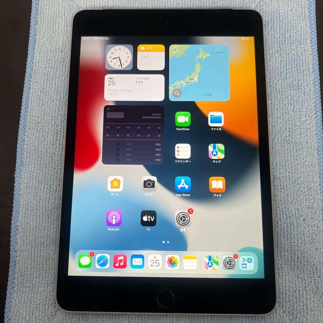 Apple iPad mini 4 128GB セルラーモデル