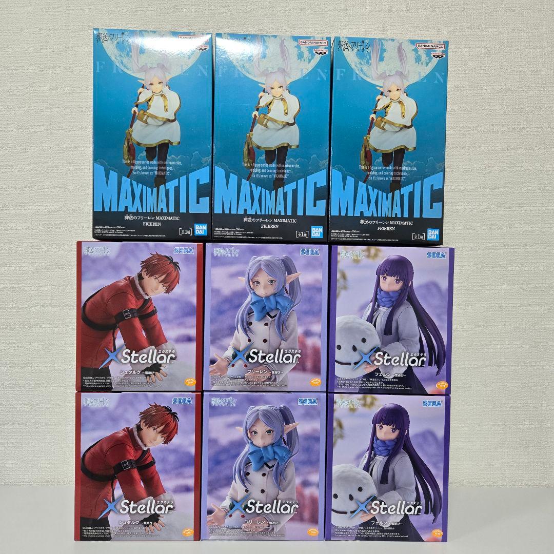 最新 葬送のフリーレン まとめ売り シュタルク フェルン フリーレン ９体セット