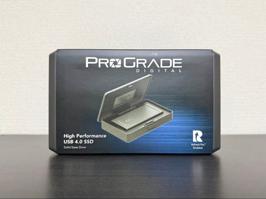 外付けハードディスク・ドライブ ProGrade Digital USB4 40Gbps Type-C 4TB