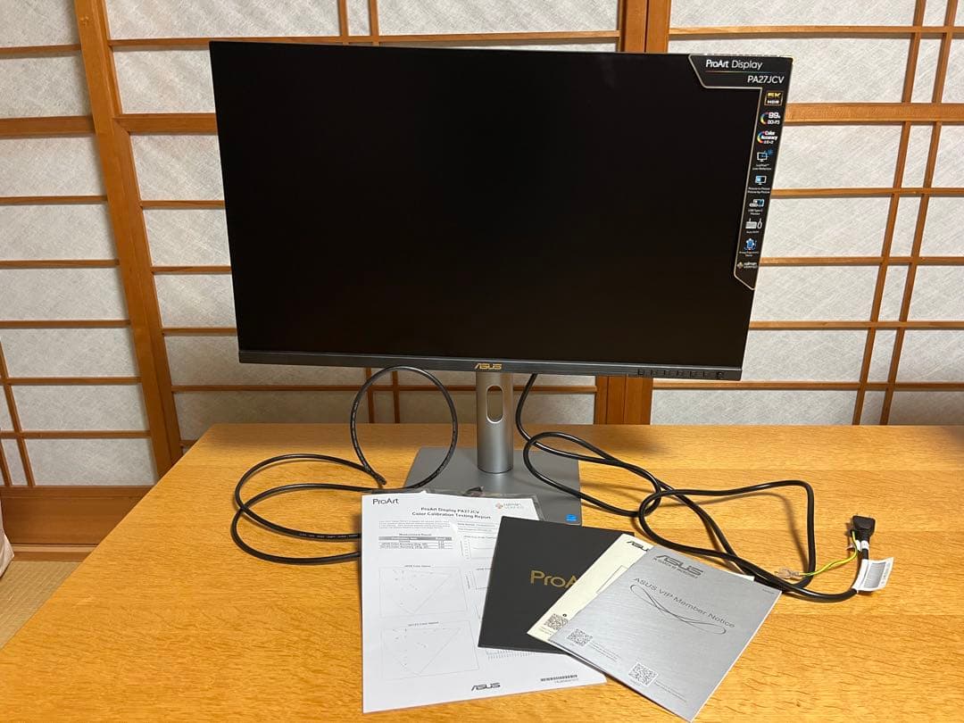 ASUS ProArt PA27JCV モニター 本体