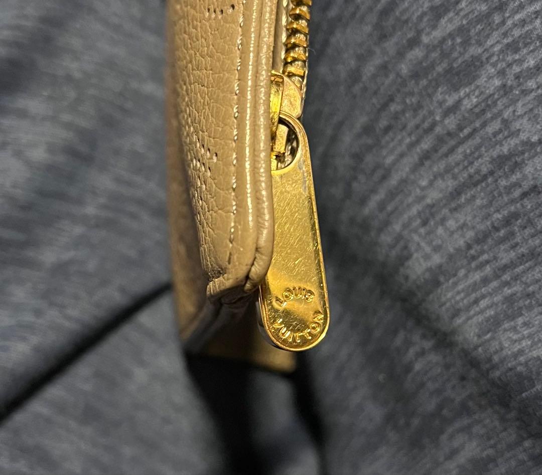 ルイ・ヴィトン ポルトフォイユ　グレー レザー 長財布