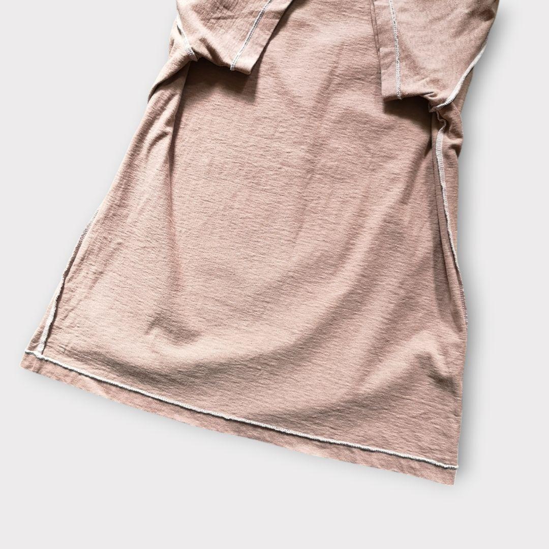 美品 MADISONBLUE HELLO ロゴＴシャツ 希少カラー ２ ベージュ