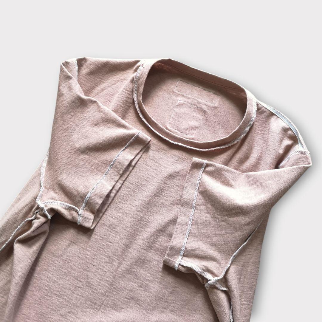 美品 MADISONBLUE HELLO ロゴＴシャツ 希少カラー ２ ベージュ