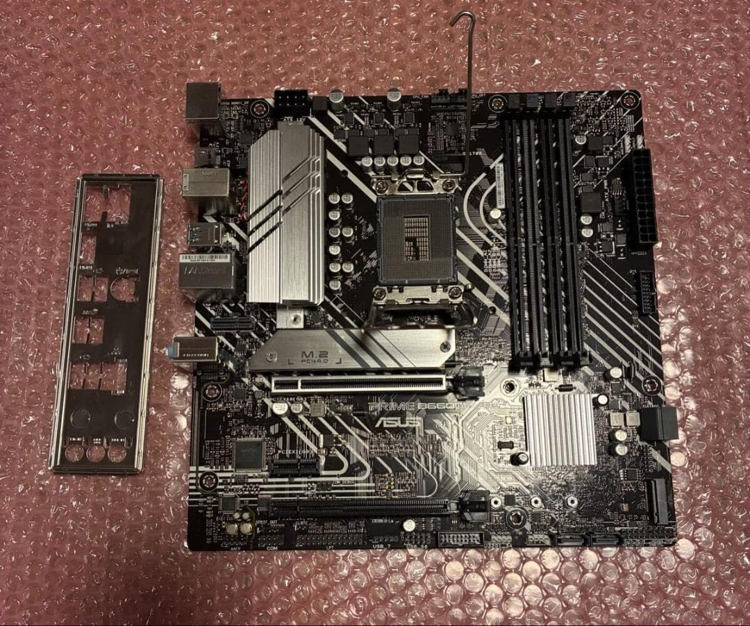 美品 ASUS PRIME B660M-AJ D4 LGA1700 マザーボード