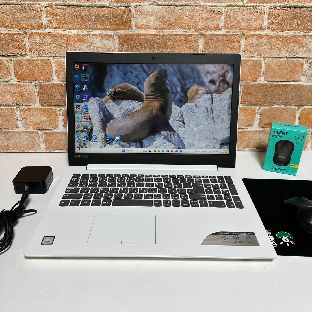 美品LENOVOノートPC SSDサクサク起動Windows11Proオフィス付